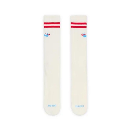 Chaussettes Ecru/Rouge Homme Nike Sail Univer