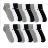 3x Paires de Chaussettes Blanches/Grises Homme Puma Elements