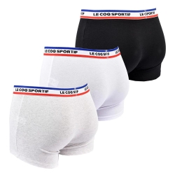 Lot de 3 Boxers Blanc/Gris/Noir Homme Le Coq Sportif Boxer