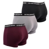 Lot de 3 Boxers Noir/Gris/Bordeaux Homme Le Coq Sportif Boxer