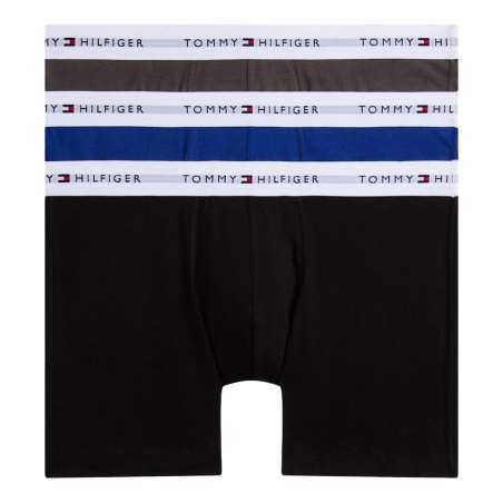 x3 Boxer Noir/Gris/Bleu Homme Tommy Hilfiger UM0UM02941