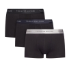 Lot de 3 Boxers Noir/Gris Homme Tommy Hilfiger Metallic