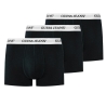 X3 Boxers Noir/Blanc Homme Guess Trunk