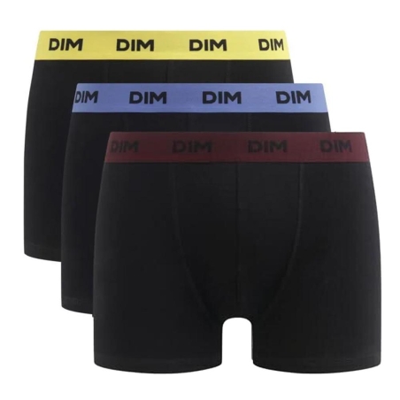 X3 Boxers Noir/Rose Homme Dim Mix & Colors