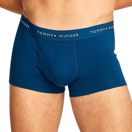 X3 Boxers Bleu Homme Tommy Hilfiger 3p Trunk Dtm