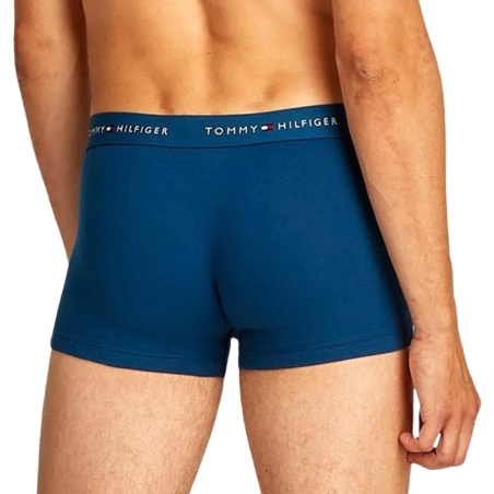 X3 Boxers Bleu Homme Tommy Hilfiger 3p Trunk Dtm