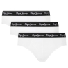 x3 Slips Blanc/Noir Homme Pepe Jeans PMU