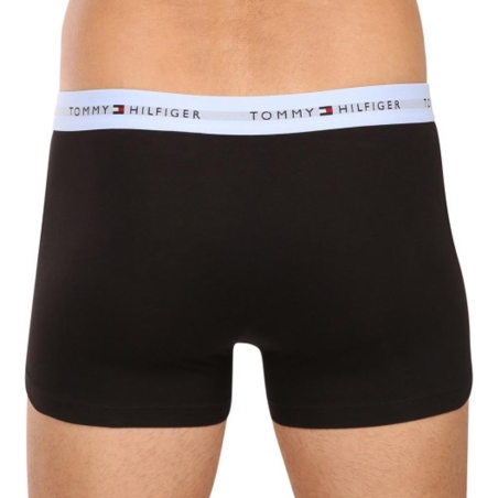 X3 Boxers Noir/Bleu/Rouge Homme Tommy Hilfiger Trunk UM0UM02763