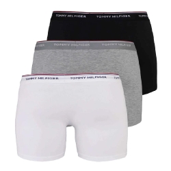 x3 Boxers Noir/Blanc/Gris Homme Tommy Hilfiger Trunk