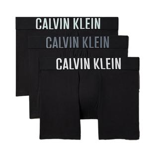 X3 Boxers Noir/Vert Homme Calvin Klein Jeans Boxer Brief