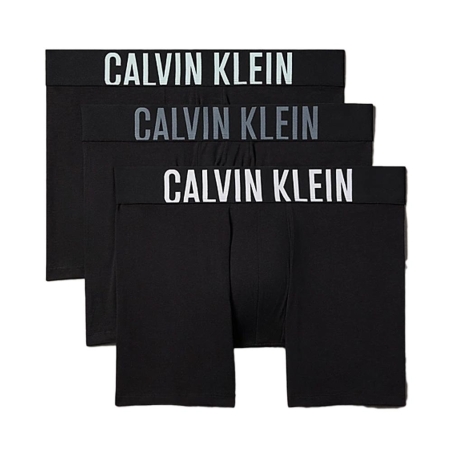 X3 Boxers Noir/Vert Homme Calvin Klein Jeans Boxer Brief