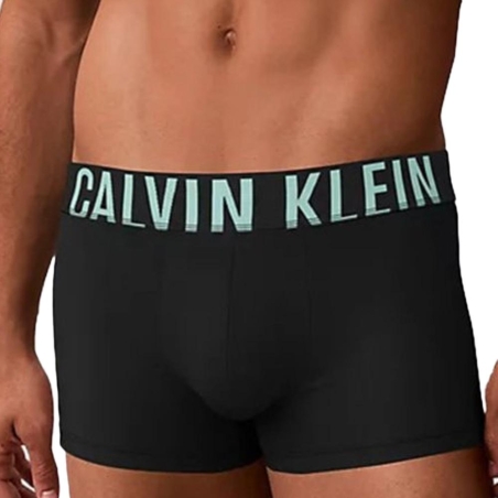 X3 Boxers Noir/Vert Homme Calvin Klein Jeans Boxer Brief