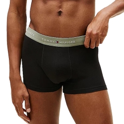 X3 Boxers Noir Homme Tommy Hilfiger Trunk UM0UM02763