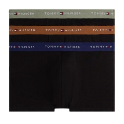X3 Boxers Noir Homme Tommy Hilfiger Trunk UM0UM02763