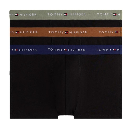 X3 Boxers Noir Homme Tommy Hilfiger Trunk UM0UM02763