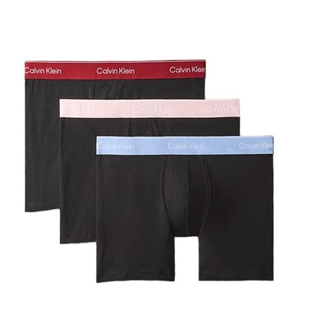 X3 Boxers Noir Homme Calvin Klein Jeans Boxer Brief