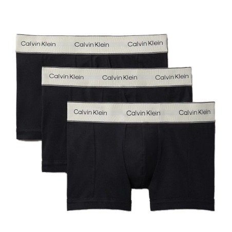 X3 Boxers Noir Homme Calvin Klein Jeans Heritage