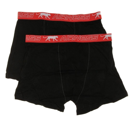 x2 Boxers Noir Homme Airness 1/57/133