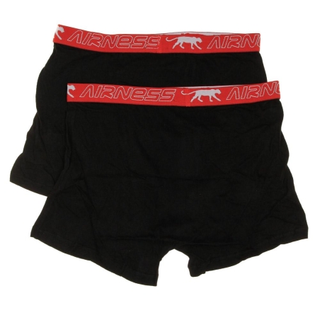 x2 Boxers Noir Homme Airness 1/57/133
