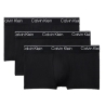 X3 Boxers Noir/Blanc Homme Calvin Klein Jeans Low Rise Trunk