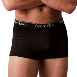 X3 Boxers Noir/Blanc Homme Calvin Klein Jeans Low Rise Trunk