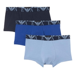 x3 Boxers Noir/Marine Homme Emporio Armani 111357