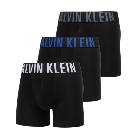 X3 Boxers Noir Homme Calvin Klein Jean Brief