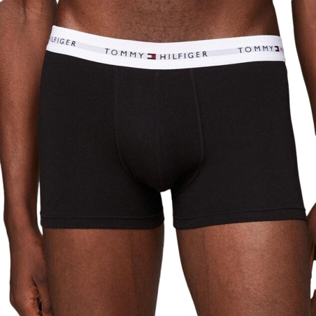 Lot de 5 Boxers Blanc/Noir Homme Tommy Hilfiger UM0UM02767