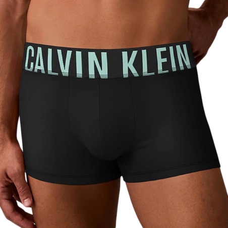 X3 Boxers Noir/Bleu Homme Calvin Klein Jeans Trunk 3