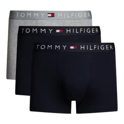X3 Boxers Noir/Gris Homme Tommy Hilfiger UM0UM03181