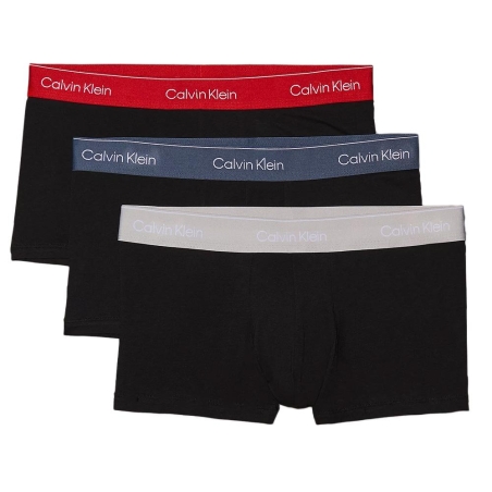 Lot de 3 Boxers Noir Homme Calvin Klein Jeans Low Rise
