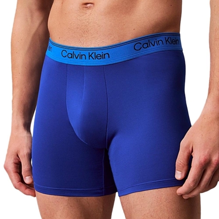 X3 Boxers Bleu/Marine Homme Calvin Klein Jeans Boxer Brief