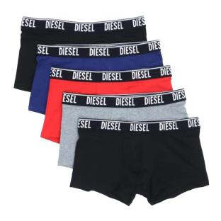Boxers Gris/Noir/Rouge Homme Diesel Shawnfivepack