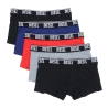 Boxers Gris/Noir/Rouge Homme Diesel Shawnfivepack