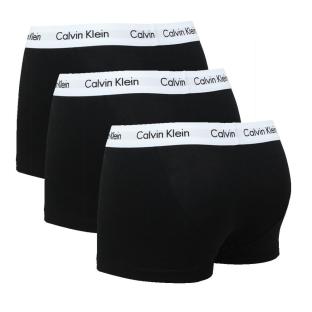 x3 Boxers Noirs Homme Calvin Klein Rise