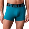 X3 Boxers Marine/Vert Homme Calvin Klein Jeans Trunk