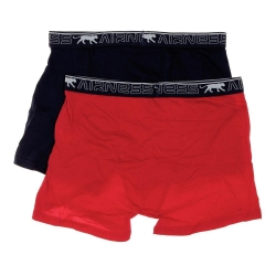 X2 Boxers Noir/Rouge Homme Airness 1/57/132