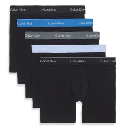 x4 Boxers Noir/Bleu Homme Calvin Klein Jeans Brief