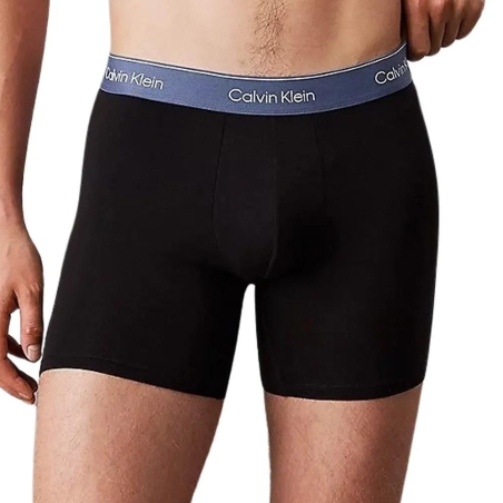 x4 Boxers Noir/Bleu Homme Calvin Klein Jeans Brief