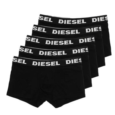 Lot de 5 Boxers Noir Homme Diesel Rikbd