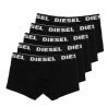 Lot de 5 Boxers Noir Homme Diesel Rikbd