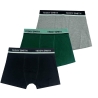 Lot de 3 Boxers Noir/Vert/Gris Homme Teddy Smith 1TS/52/9