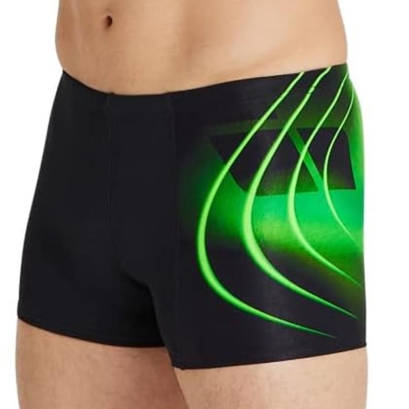 Boxer de bain Noir/Vert Homme Arena Swishort