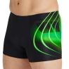Boxer de bain Noir/Vert Homme Arena Swishort