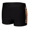 Short de Bain Noir Homme Arena Double Parrot