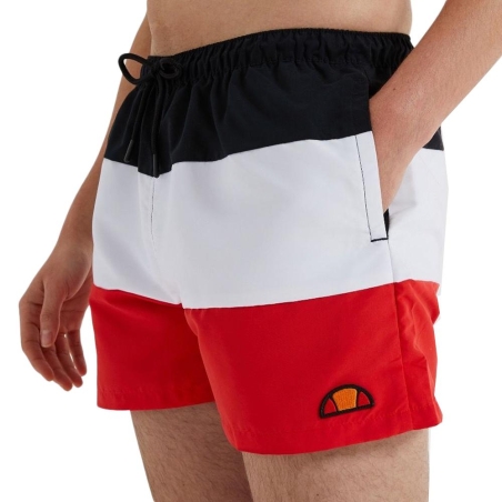 Maillots de bain Rouge/Blanc/Marine Homme Ellesse Cielo Swim