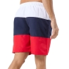Short de bain Marine/Blanc/Rouge Homme Fila Swim