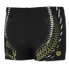 Maillot de bain Noir/Vert Homme Arena Graphic
