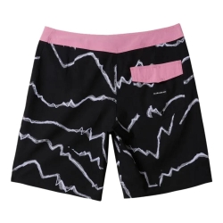 Short de Bain Noir/Rose Homme Quiksilver Surfsilk