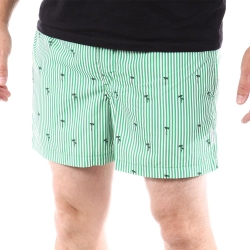 Short de Bain Vert Homme Jack & Jones Pacific Coast Flamingo